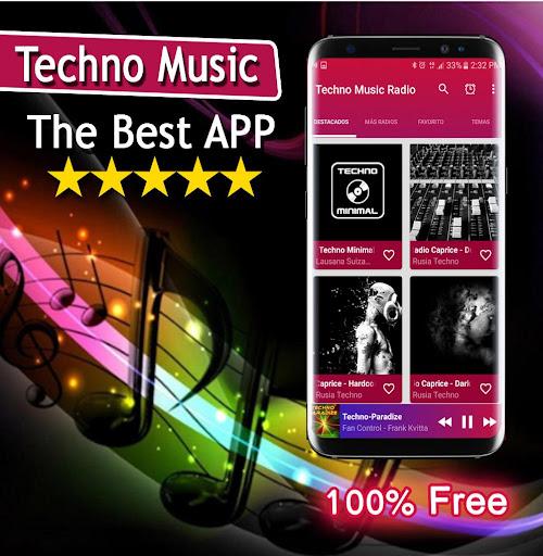 Techno Music Radio - عکس برنامه موبایلی اندروید