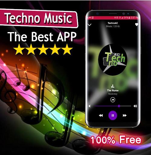 Techno Music Radio - عکس برنامه موبایلی اندروید