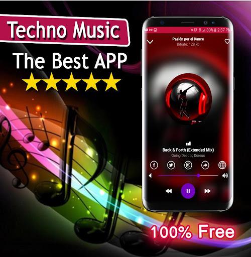 Techno Music Radio - Image screenshot of android app