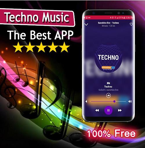 Techno Music Radio - عکس برنامه موبایلی اندروید
