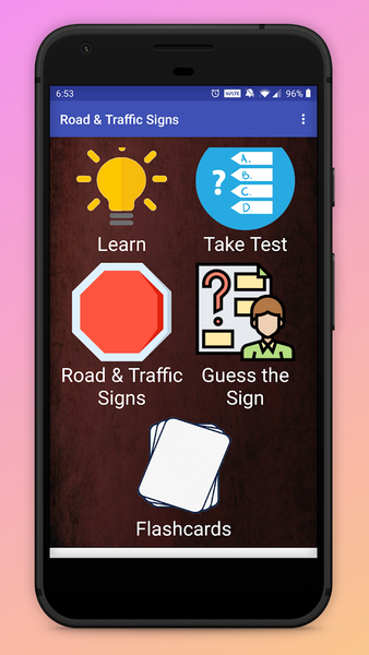 Road & Traffic Signs - عکس برنامه موبایلی اندروید