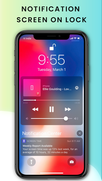 iLock Screen - Phone Lock - عکس برنامه موبایلی اندروید