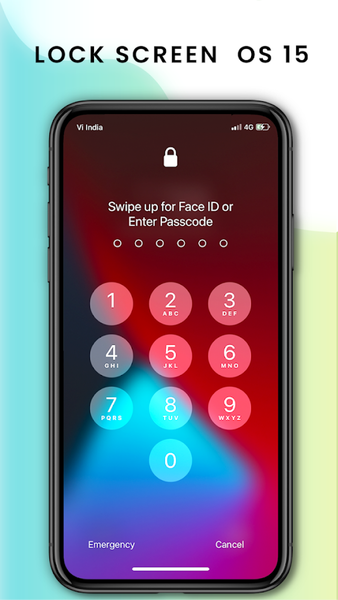 iLock Screen - Phone Lock - عکس برنامه موبایلی اندروید