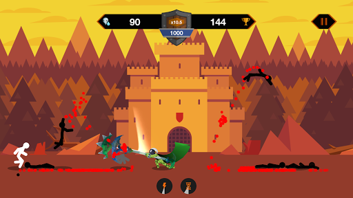 Stick Fight 2 - Gameplay image of android game