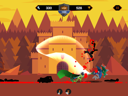 Stick Fight 2 - Gameplay image of android game