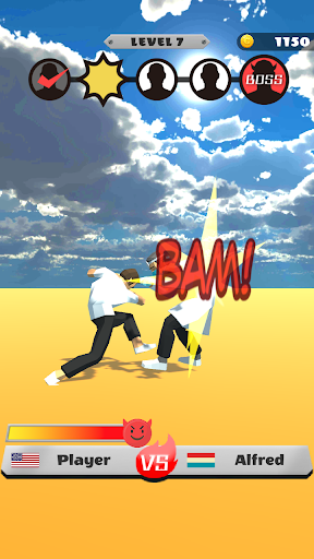 Hyper Tap Fight - Gameplay image of android game