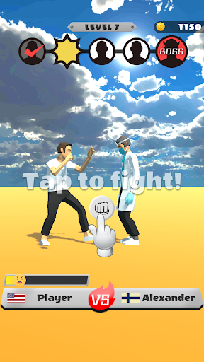 Hyper Tap Fight - Gameplay image of android game