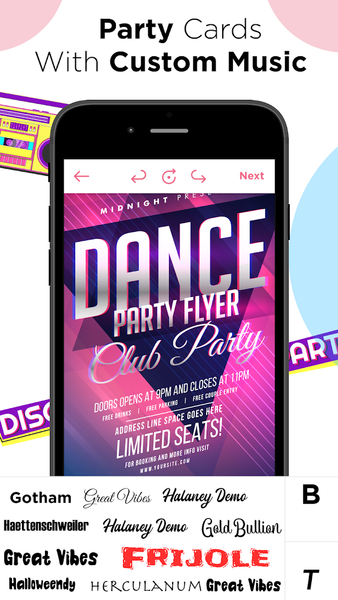 Invitation Card Maker - Design - Image screenshot of android app