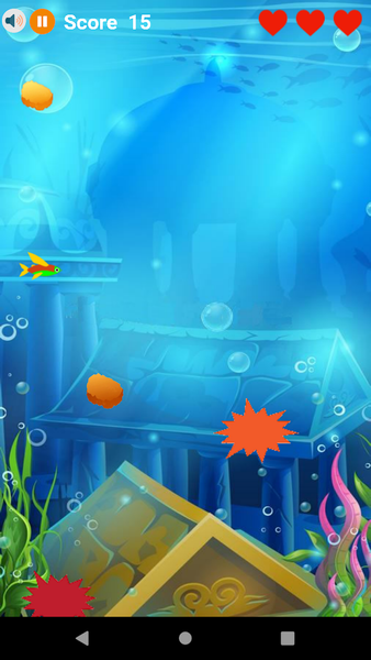 Feed the fish - عکس بازی موبایلی اندروید