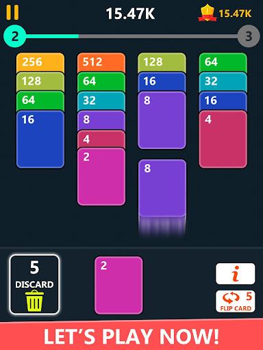 2048 Card Game - 2048 Zen Card - Gameplay image of android game