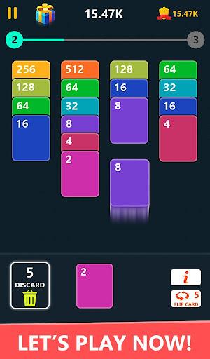 2048 Card Game - 2048 Zen Card - Gameplay image of android game
