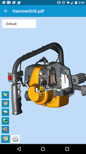 3D PDF Reader - Image screenshot of android app