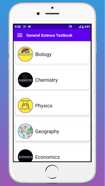 General Science Textbook - عکس برنامه موبایلی اندروید