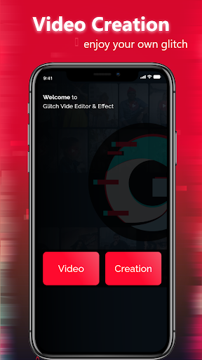 Glitch Video Editor - عکس برنامه موبایلی اندروید