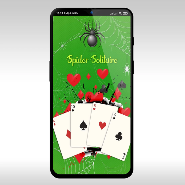 Spider Solitaire - with Levels - عکس بازی موبایلی اندروید