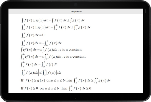 All Math Formulas - Image screenshot of android app