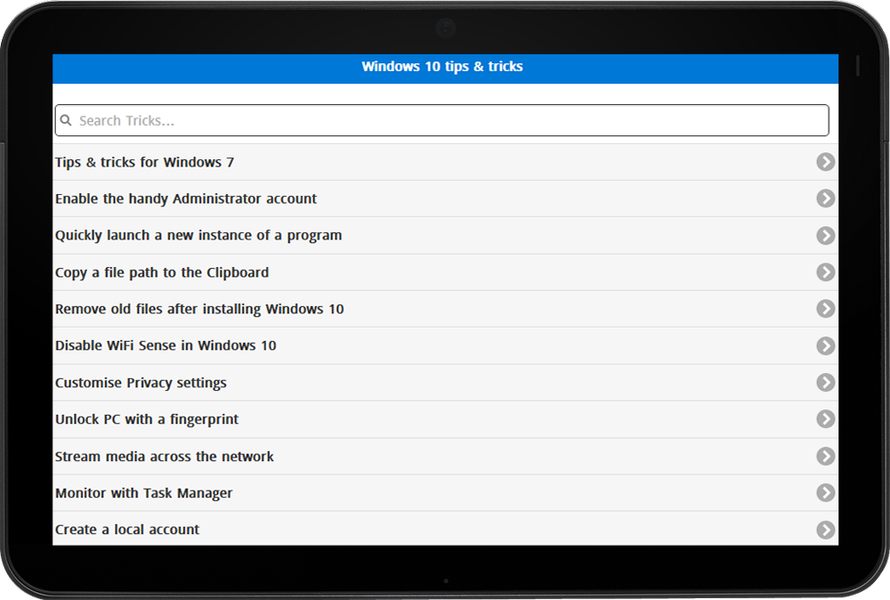 Tips & Tricks for PC - عکس برنامه موبایلی اندروید
