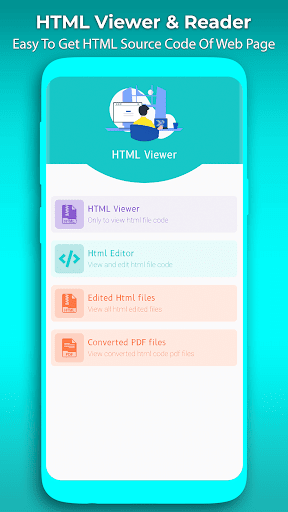 HTML Viewer & HTML Reader - Image screenshot of android app
