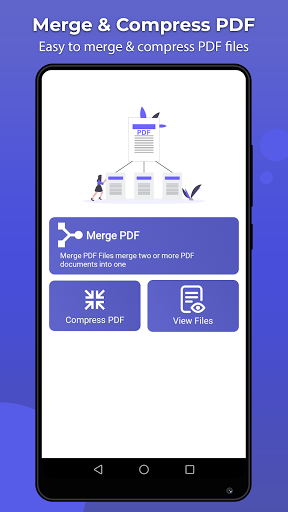 PDF Merger & PDF Compressor - Image screenshot of android app