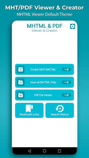 Mhtml Viewer & Mht Creator - عکس برنامه موبایلی اندروید