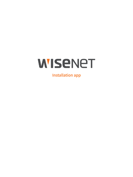 Wisenet Installation - عکس برنامه موبایلی اندروید