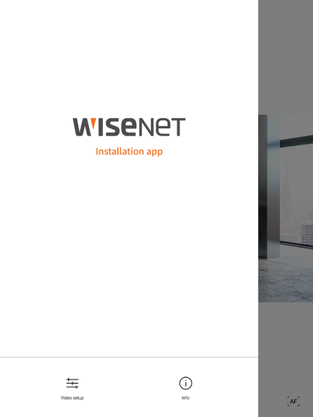 Wisenet Installation - عکس برنامه موبایلی اندروید
