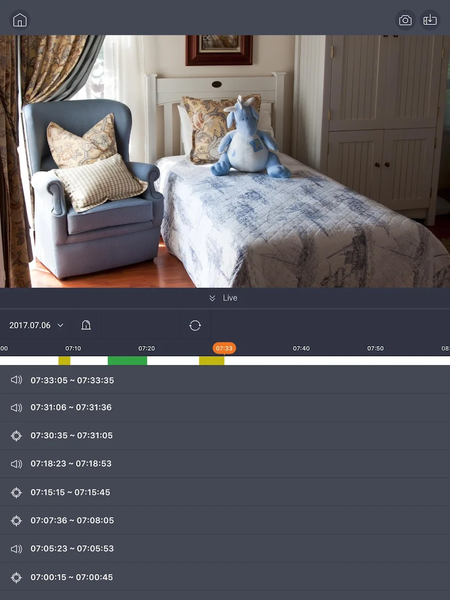 Wisenet SmartCam+ - عکس برنامه موبایلی اندروید