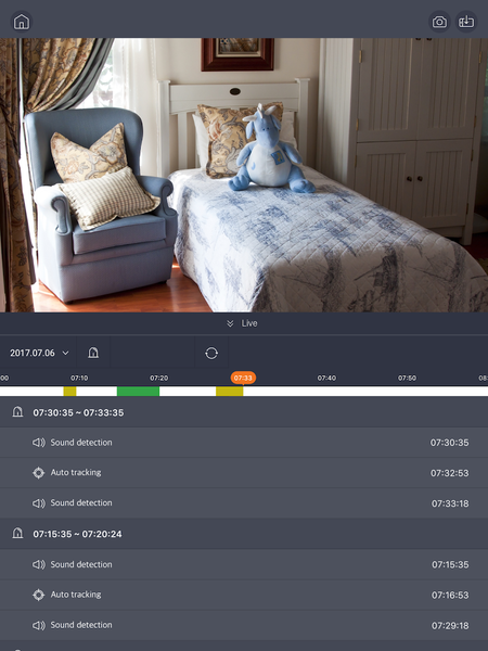 Wisenet SmartCam+ - عکس برنامه موبایلی اندروید