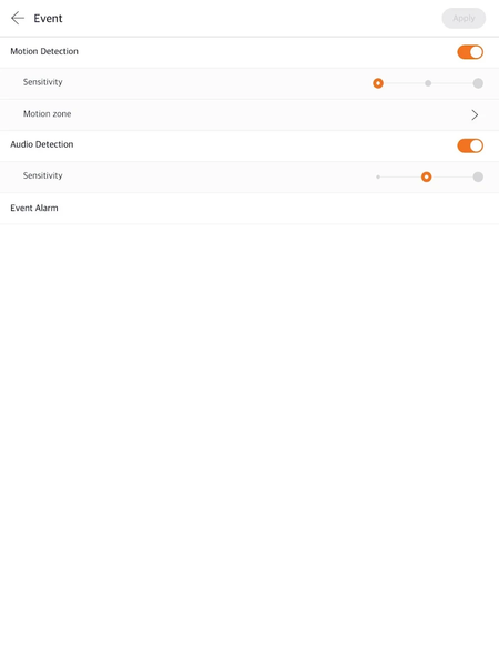 Wisenet SmartCam+ - عکس برنامه موبایلی اندروید