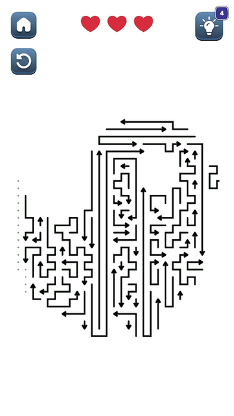 Arrows Puzzle - Escape Game - Gameplay image of android game