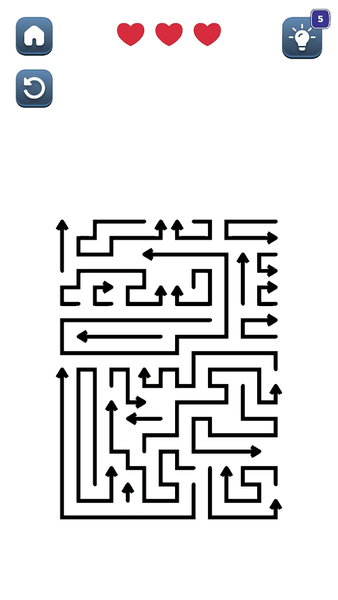 Arrows Puzzle - Escape Game - Gameplay image of android game