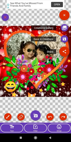 I Love You Greetings - Image screenshot of android app