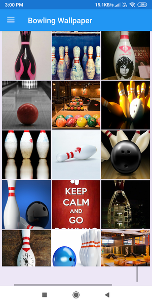 Bowling HD Wallpapers - Image screenshot of android app