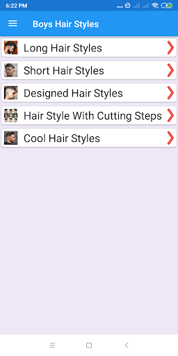 Boys Hair Styles - Image screenshot of android app