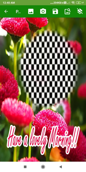 Good Morning Photo Frames - Image screenshot of android app