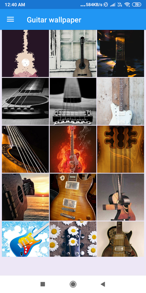 Guitar HD Wallpapers - Image screenshot of android app