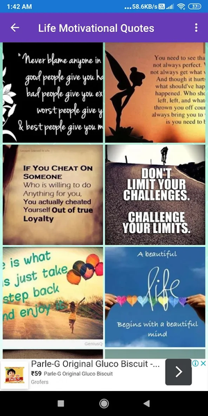 Motivational Quotes:Inspiratio - Image screenshot of android app