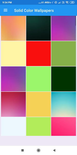 Solid Color HD Wallpapers - Image screenshot of android app