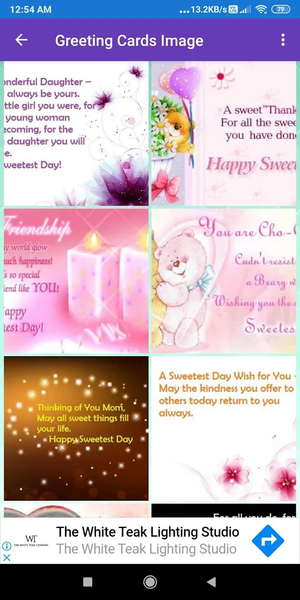 Sweetest Day: Greeting, Photo - Image screenshot of android app