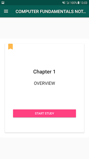 COMPUTER FUNDAMENTALS NOTES - Image screenshot of android app