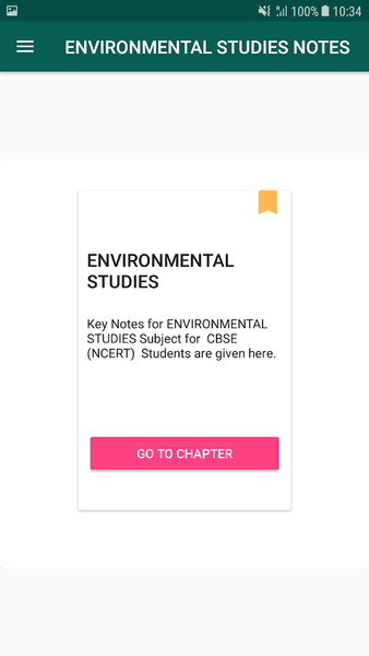 ENVIRONMENTAL STUDIES NOTES - Image screenshot of android app