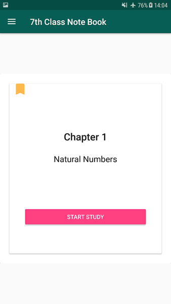 7th Class Notes - Image screenshot of android app
