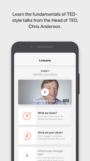 TED Masterclass for Orgs - Image screenshot of android app