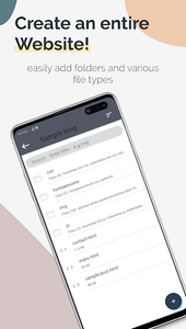 TrebEdit - Mobile HTML Editor - Image screenshot of android app