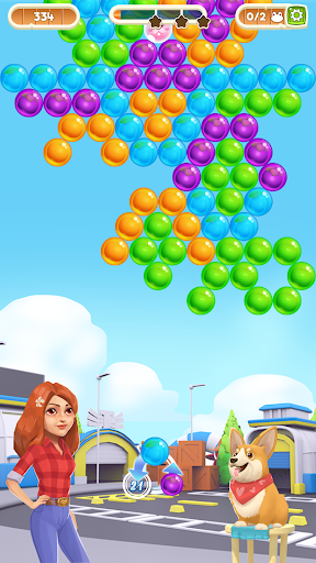 Bubble Shooter Magic Farm - Gameplay image of android game