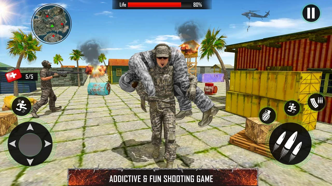 FPS Shooting Game Offline ۲۰۲۳ - عکس بازی موبایلی اندروید