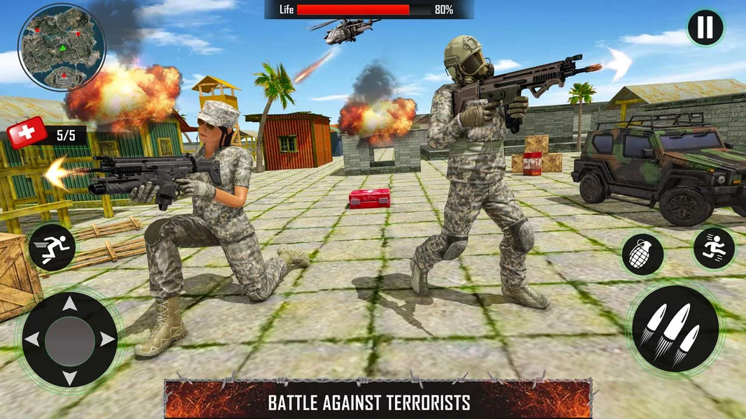 FPS Shooting Game Offline ۲۰۲۳ - عکس بازی موبایلی اندروید