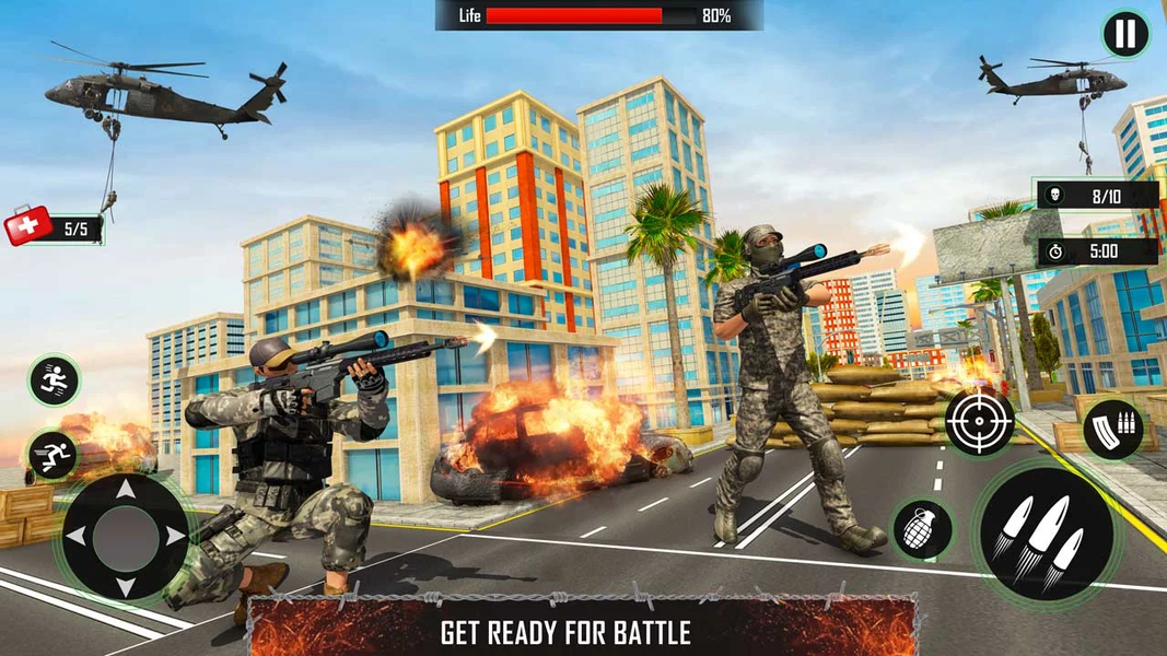 FPS Shooting Game Offline ۲۰۲۳ - عکس بازی موبایلی اندروید
