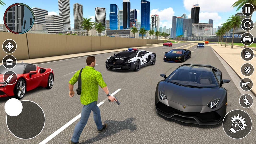 Gangster Crime Mafia City 2025 - Gameplay image of android game