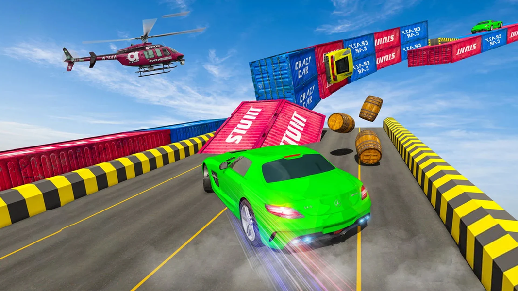 Crazy Car Driving - Stunt Game - عکس برنامه موبایلی اندروید